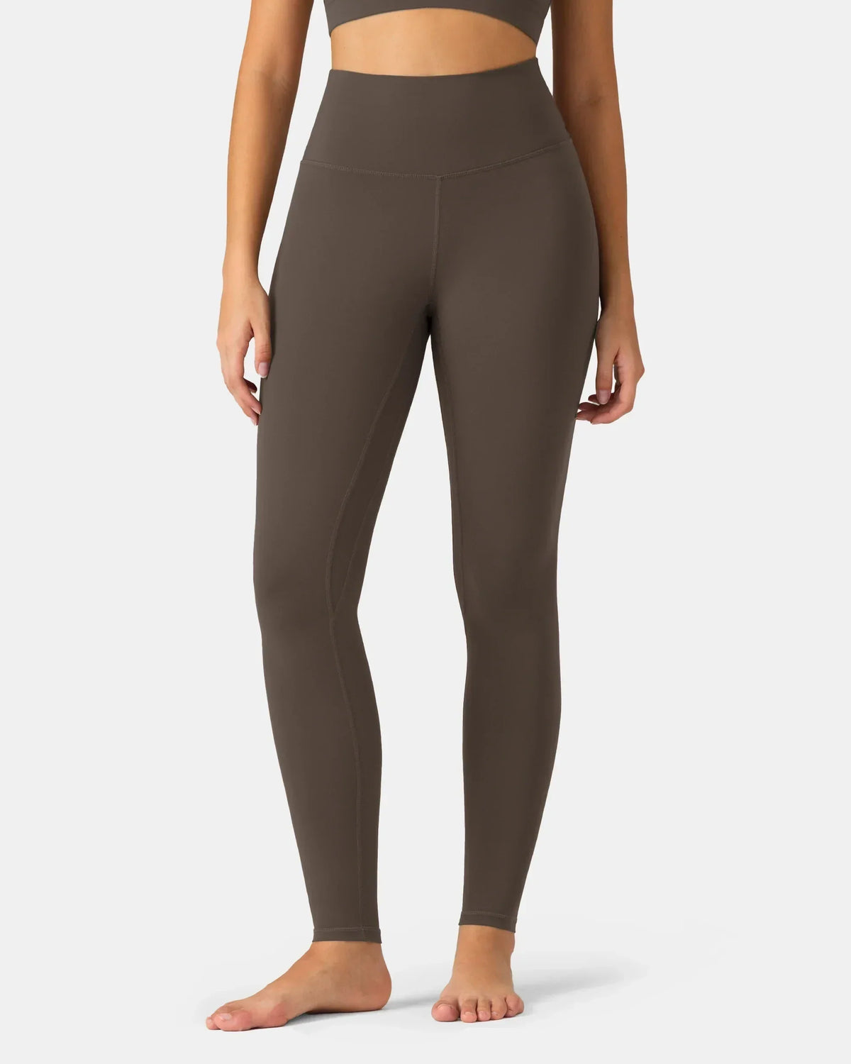 Essential Buttery Soft 28" Everyday Wear Legging — Major Brown