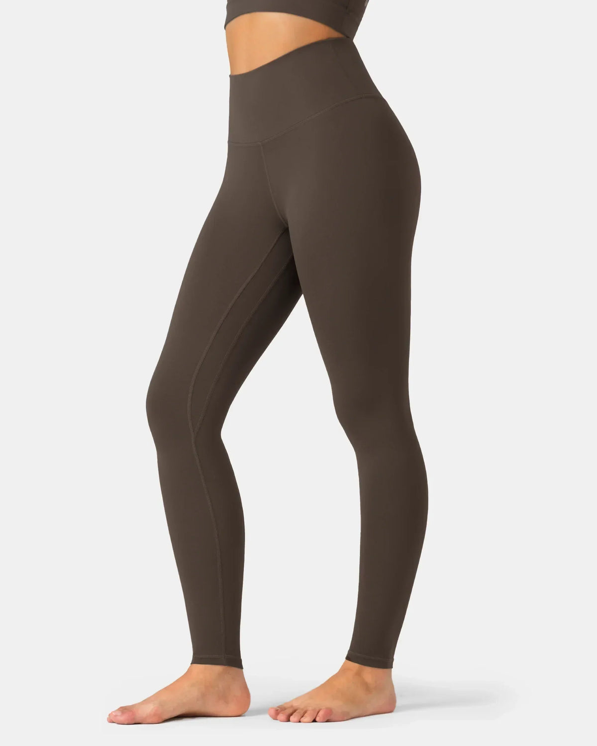 Essential Buttery Soft 28" Everyday Wear Legging — Major Brown
