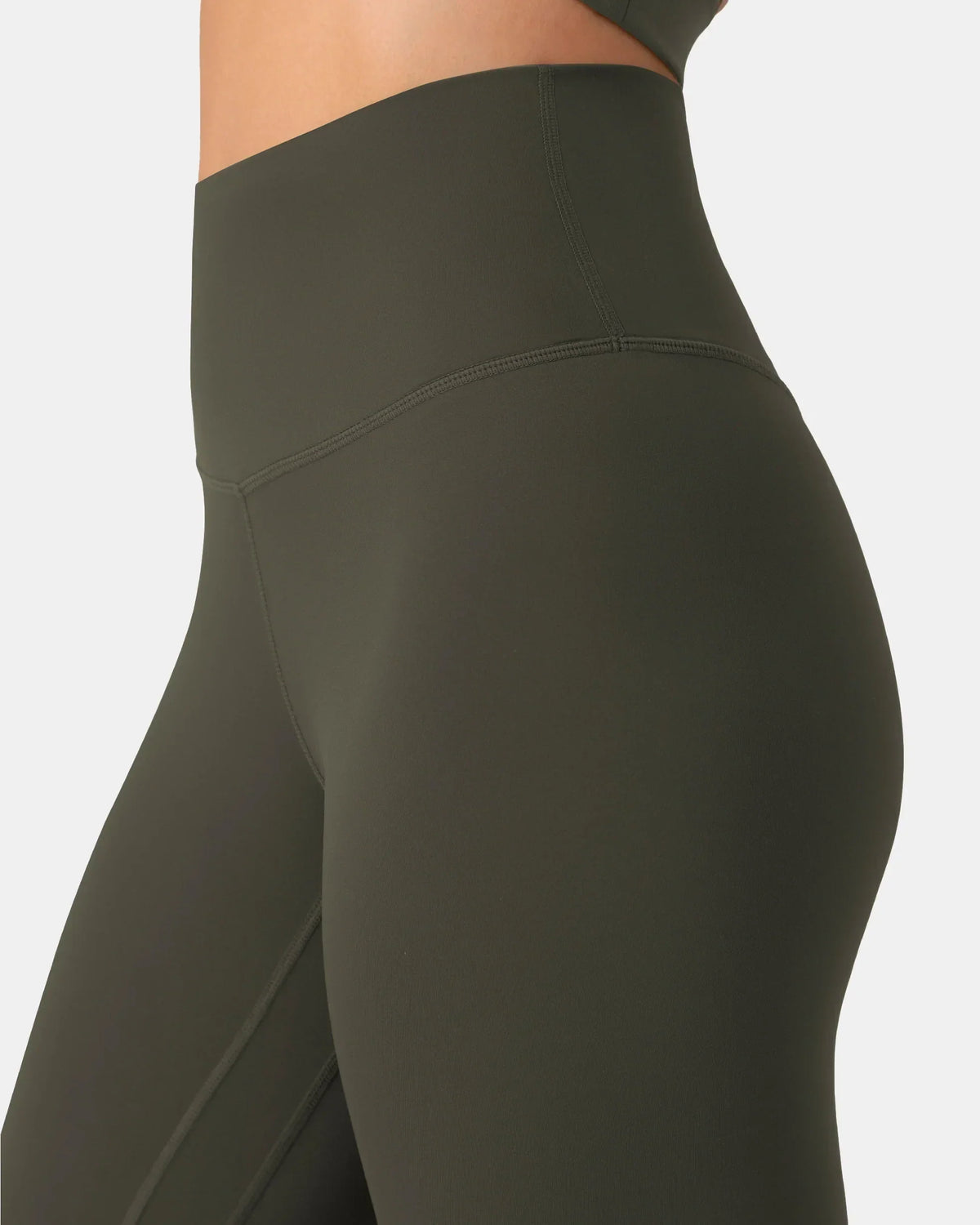 Essential Buttery Soft 28" Everyday Wear Legging — Olive Green