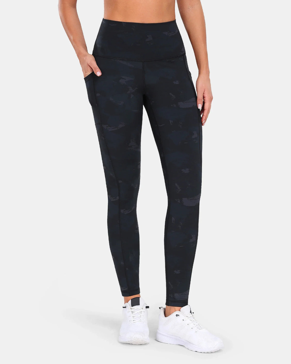 Essential High Waisted 25" Legging w/ Pockets — Splinter Camo