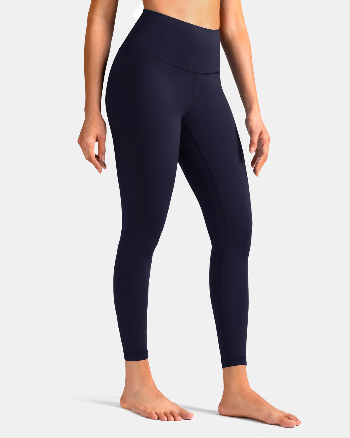 Essential High Waisted 7/8 Sports Legging — Navy